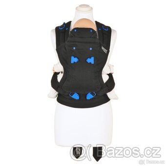 Nosič dětský Pao Papoose ergonomický Midnight Black - 4