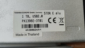 Externí HDD TOSHIBA - 4