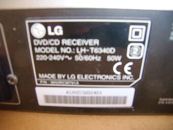 Prodám LG RECEIVER k domácímu kinu - 4