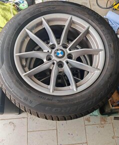 Originál BMW alu se zimním runflat pneu na g20. 5x112 6,5x16 - 4