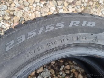 2ks pěkných zimních pneu Pirelli Sottozero 235/55/18 - 4