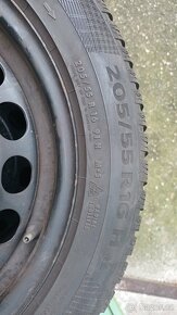 Zimní sada 205/55r16 disky 5x112 7Jx16 ET45 - 4