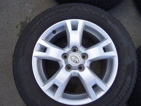 Alu disky origo Toyota 17", 5x114.3, ET 45, zimní komplet - 4