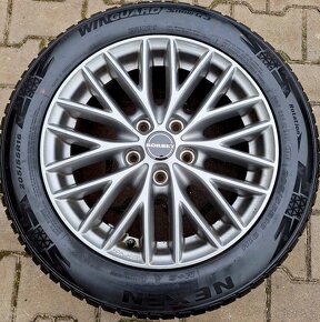 Zimní alu disky Škoda, VW, Seat 5x112 R16 - 4