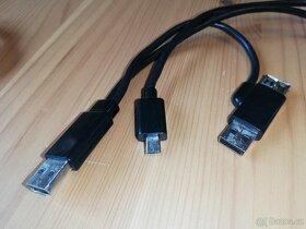 USB kabely a PS2 prodlužovací kabel - 4