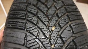 Alu kola škoda 5x100 R16 205/60 zimní pneu Bridgestone - 4