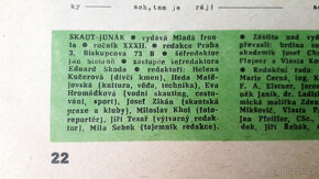 Junák - duben 1969, ročník 32 - skautský časopis - 4