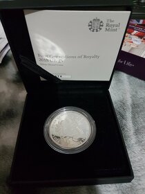 Pamětní mince Four Generations of Royalty 2018 £5 stříbrná - 4