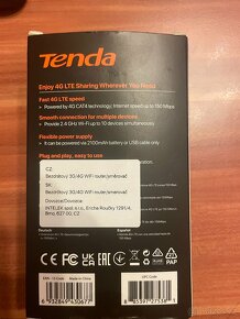 Tenda 4G185 WiFi mobile 4G LTE Hotspot modem s LCD - 4