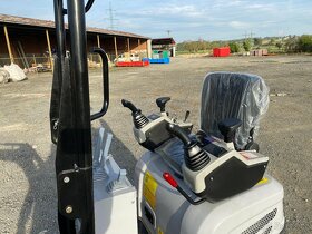 Minibagr Carter CT12 Pro PROFI - 1,2t, Yanmar - 4