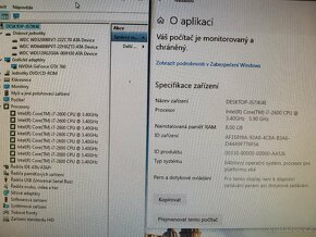 Intel I7 2600,1x SSD,2x HDD,8GB RAM, GTX 760 - 4