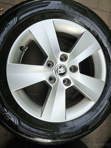 ALU kola letní Škoda 5x112 R16 Superb III Orion Passat B8 - 4