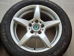 Zimní ALU komplet 16" 5x112 ET38 pneu 205/55/16 - 4