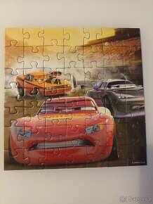 Krásné Puzzle - Disney - CARS 3x - 4