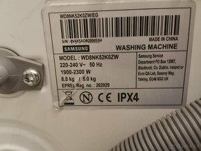 SAMSUNG PRAČKA S SUŠIČKOU WD8NK52E0ZW AddWash Slim

 - 4