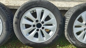 ALU kola BMW 5 x 120 + pneu Michelin 205/55 R16 - 4