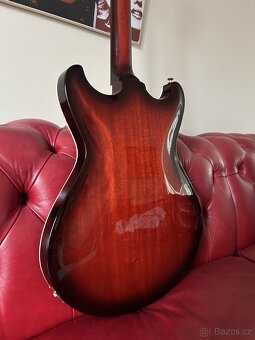 Knaggs Sheyenne elektrická kytara lubová semiakustická - 4