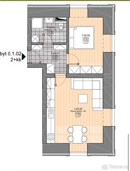 Prodej bytu 2+kk 52 m² Mcely - 4