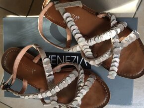 Kožené sandály Venezia velikost 38 - 4