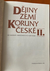 Dějiny Zemí Koruny České I. II. - 4