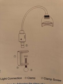 Mobilní LED lampa pro bělení zubů - 4