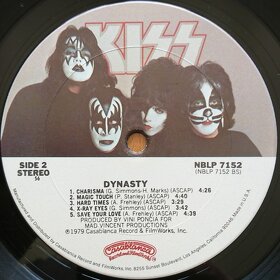 Koupím ihned toto LP Kiss -"Dynasty" - 4