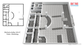 Pronájem obchod a služby, 324 m², Praha - Hlubočepy - 4