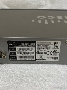 Cisco SG300-10MP, 10-port Gigabit PoE Managed Switch - 4