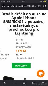 Prodam držák telefonu Brodit - 4