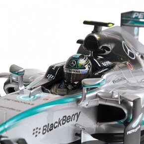 F1 MERCEDES W06 GP USA 2015 NICO ROSBERG MINICHAMPS 1:18 - 4