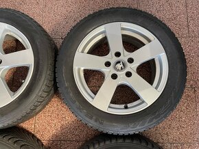 Alu kola 5x112 r16 zimní pneu 6,5mm - 4