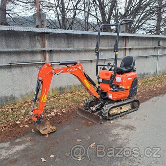 Minibagr Kubota K008-3 - 4