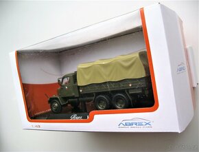 Model PRAGA V3S (1967) "VALNÍK S PLACHTOU AČR"  Abrex 1/43 - 4