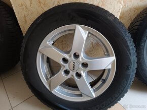 ALU kola R15, 5x112. Zimní 195/65/r15 - 4