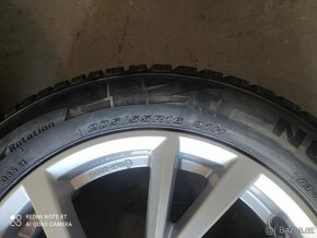 Prodám zimní kola ŠKODA SCALA 6x16 ET40 + 205/55 R16 nové - 4