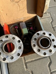 Alu kola 5x100 R17+ pneu+podložky+šrouby - 4