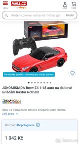 Auto BMW Rastar na dálkové ovládání - 4