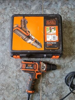 Elektrická vrtačka Black & Decker MT350K, MultiEvo - 4