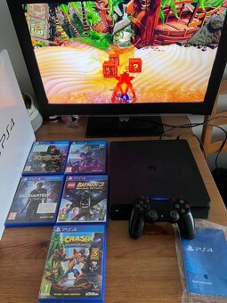 PS4 1TB + super hry Crash Bandicoot Lego a další - 4