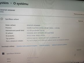 Výborný Lenovo Ideapad S145-14IWL 12/128gb i3 Windows 11 - 4