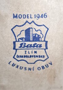 Dámská luxusní obuv Baťa 1946 - 4