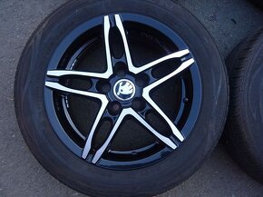 Alu disky Škoda Fabia 15", 5x100,ET 40, letní sada - 4