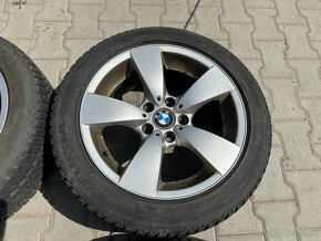 4x al kola 5x120 “17” + pneu zimní 225/50 R17 - 4