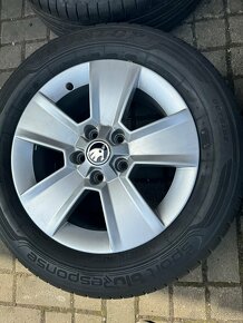 ORIGINÁL Alu Škoda R16, 5x112 - LETNÍ PNEU - 4