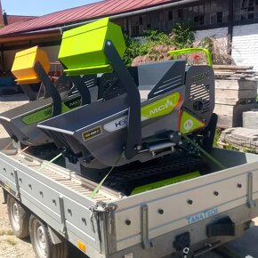 Minidumper pasovy 500kg písek sterch suť hlinu - 4