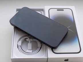 APPLE iPhone 14 Pro 256GB Space Black - ZÁRUKA - TOP STAV - 4