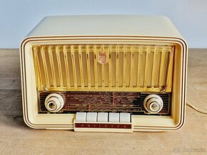 Staré rádio Philips Philetta 231, B2D13A, 1961-62, Německo - 4