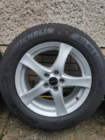 Alu kola BORBET 17" 5x108 zimní Michelin 215/65 R17 - 4