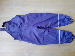 Pogumované zateplené kalhoty vel. 110/116 - 4