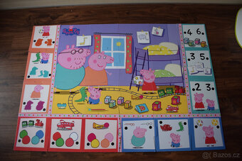 Obří podlahové puzzle s interaktivním perem Prasátko Peppa - 4